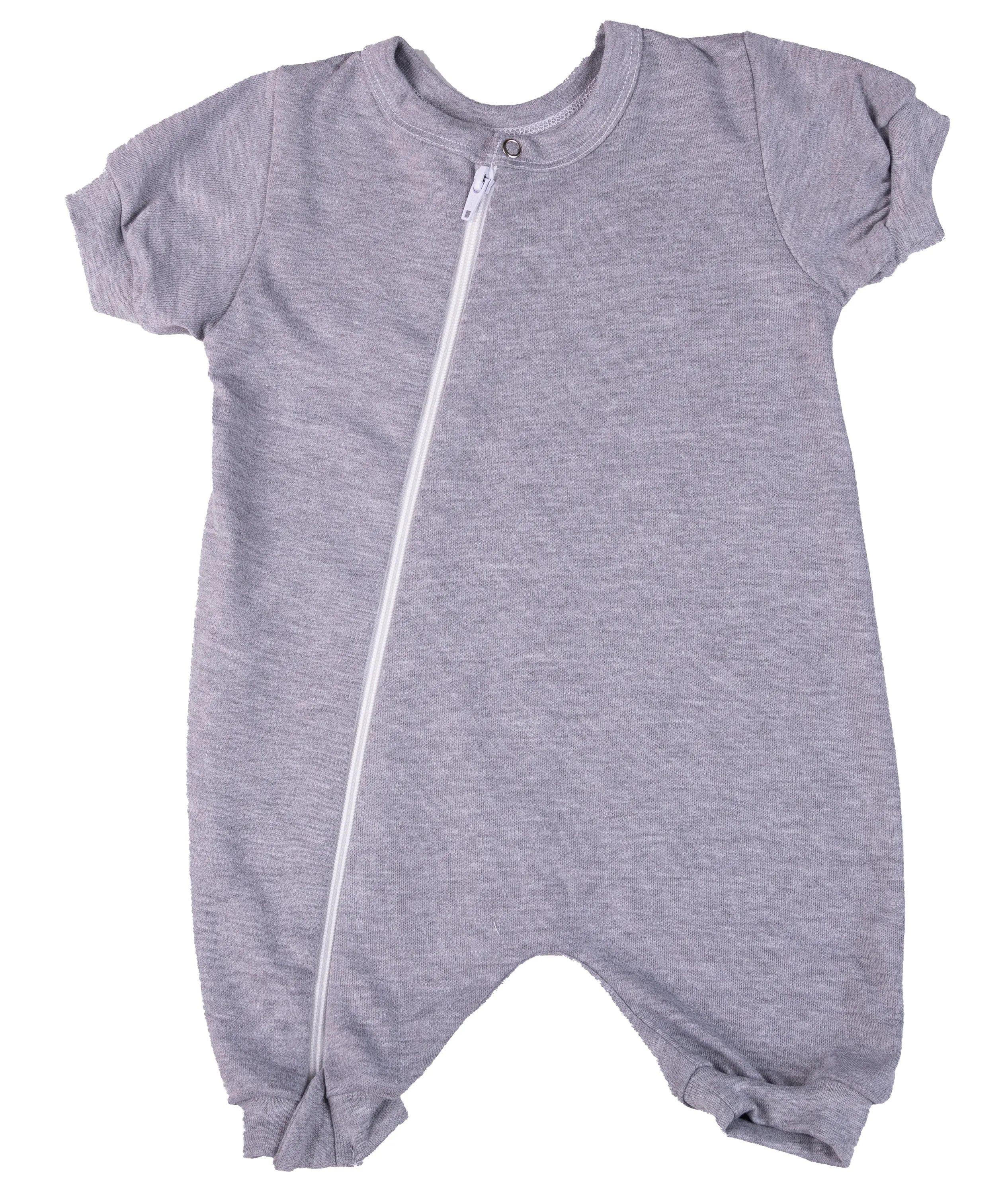 100% Cotton Infant Zip Summer Romper