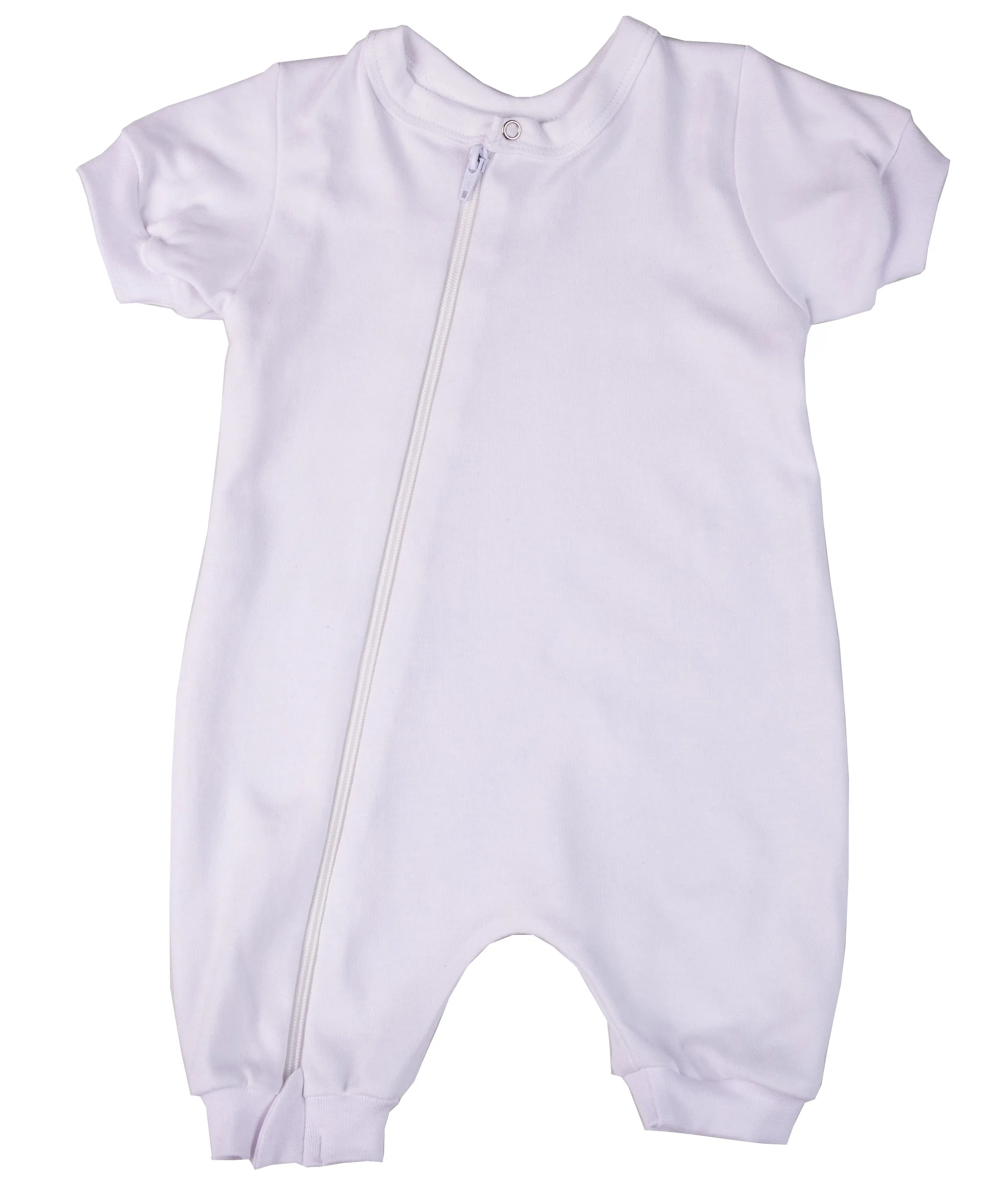 100% Cotton Infant Zip Summer Romper