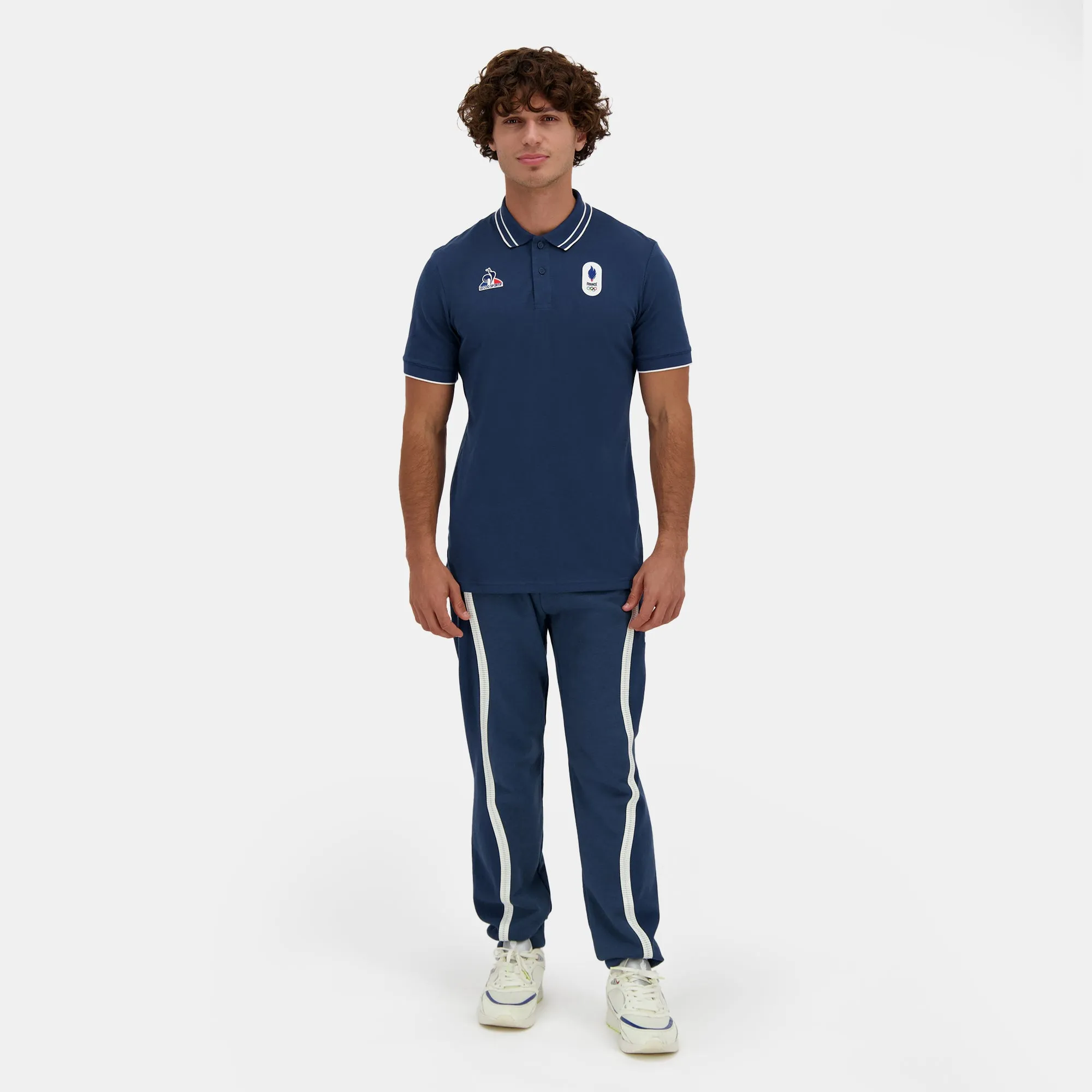 2410374-EFRO 24 Polo N°4 insignia blue | Polo Équipe de France Homme