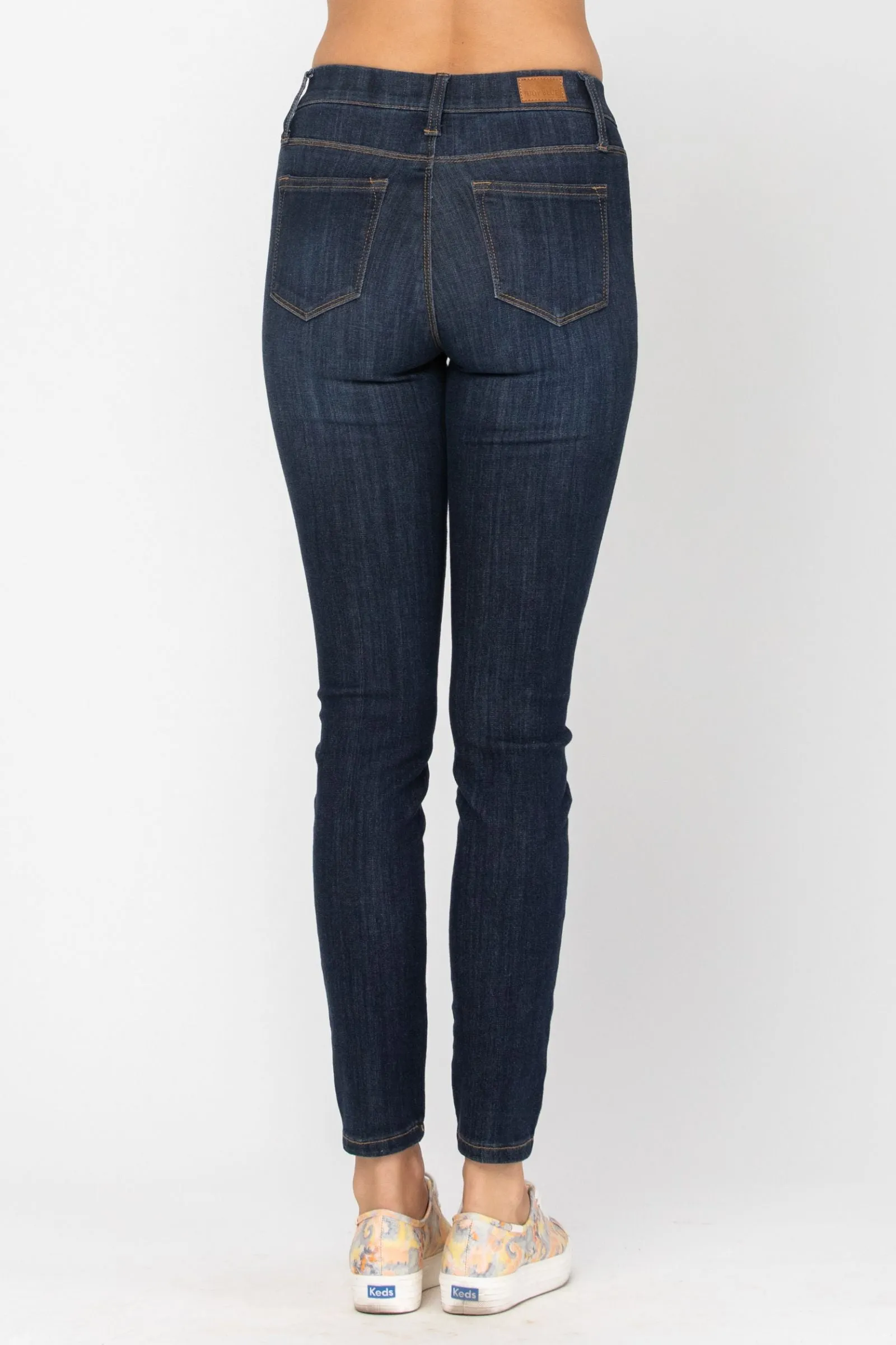 5 ONLY Judy Blue Dark Wash Jeggings