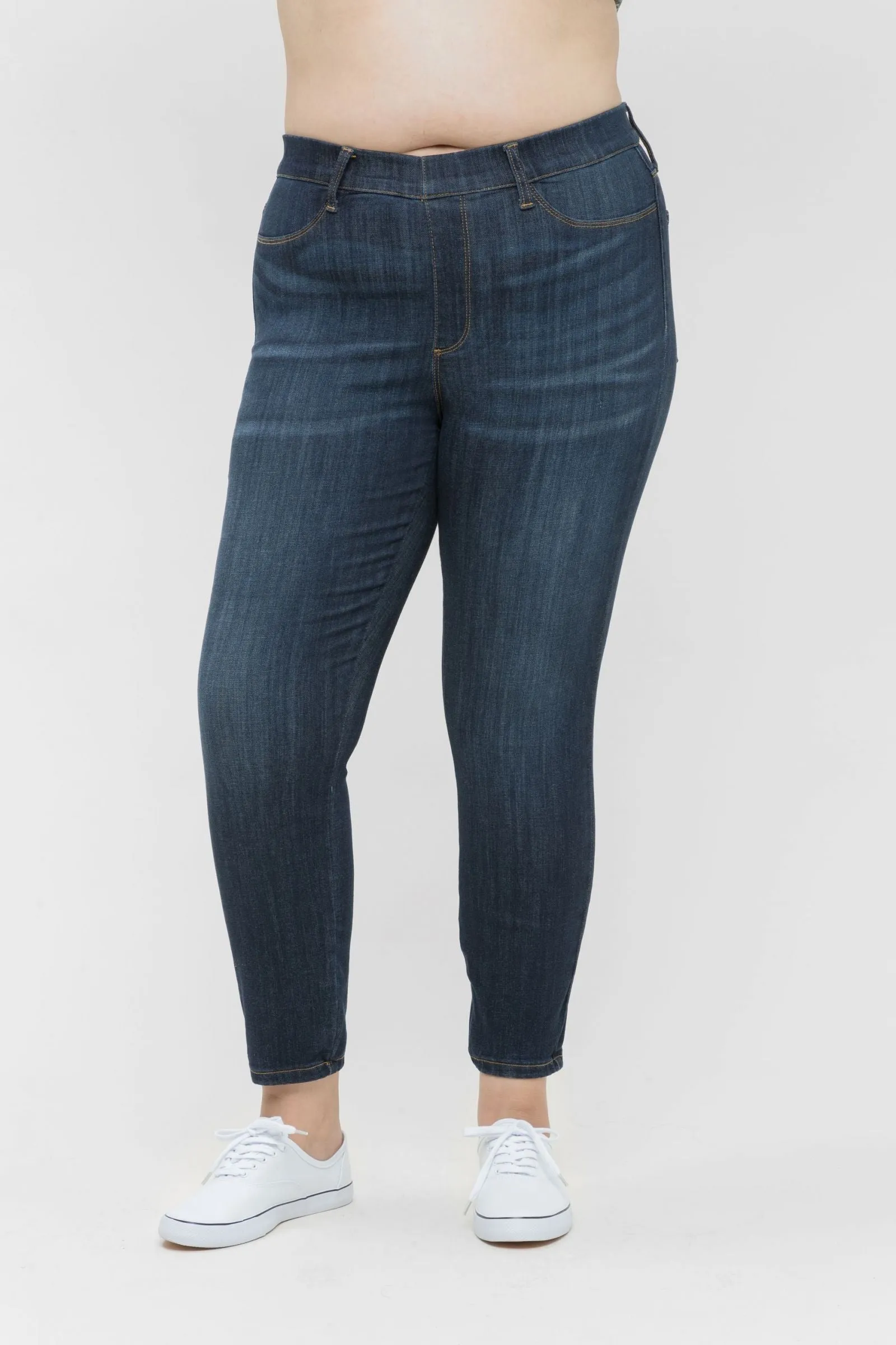 5 ONLY Judy Blue Dark Wash Jeggings