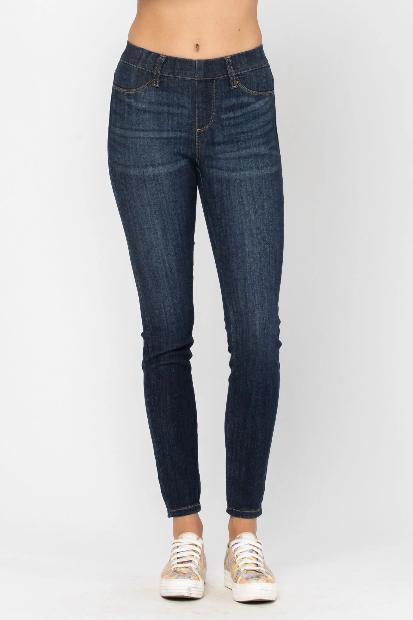 5 ONLY Judy Blue Dark Wash Jeggings