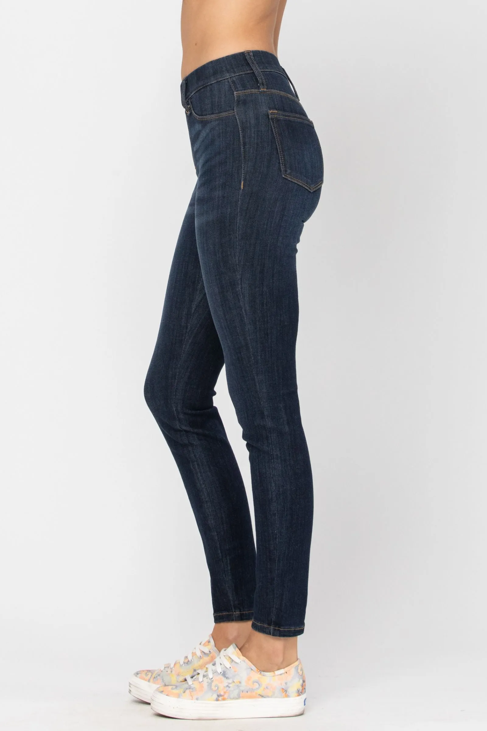 5 ONLY Judy Blue Dark Wash Jeggings