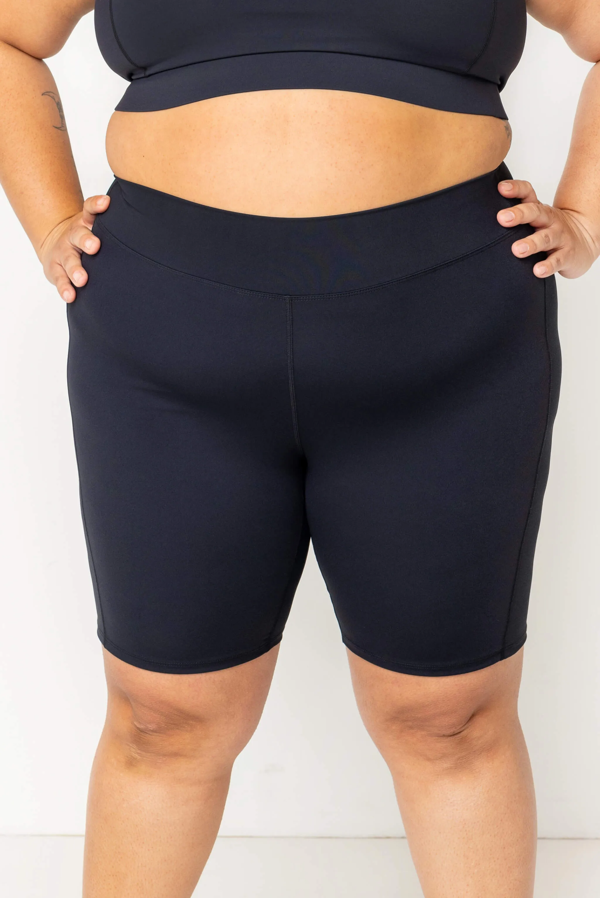 9 Inch Swim Shorts - Black