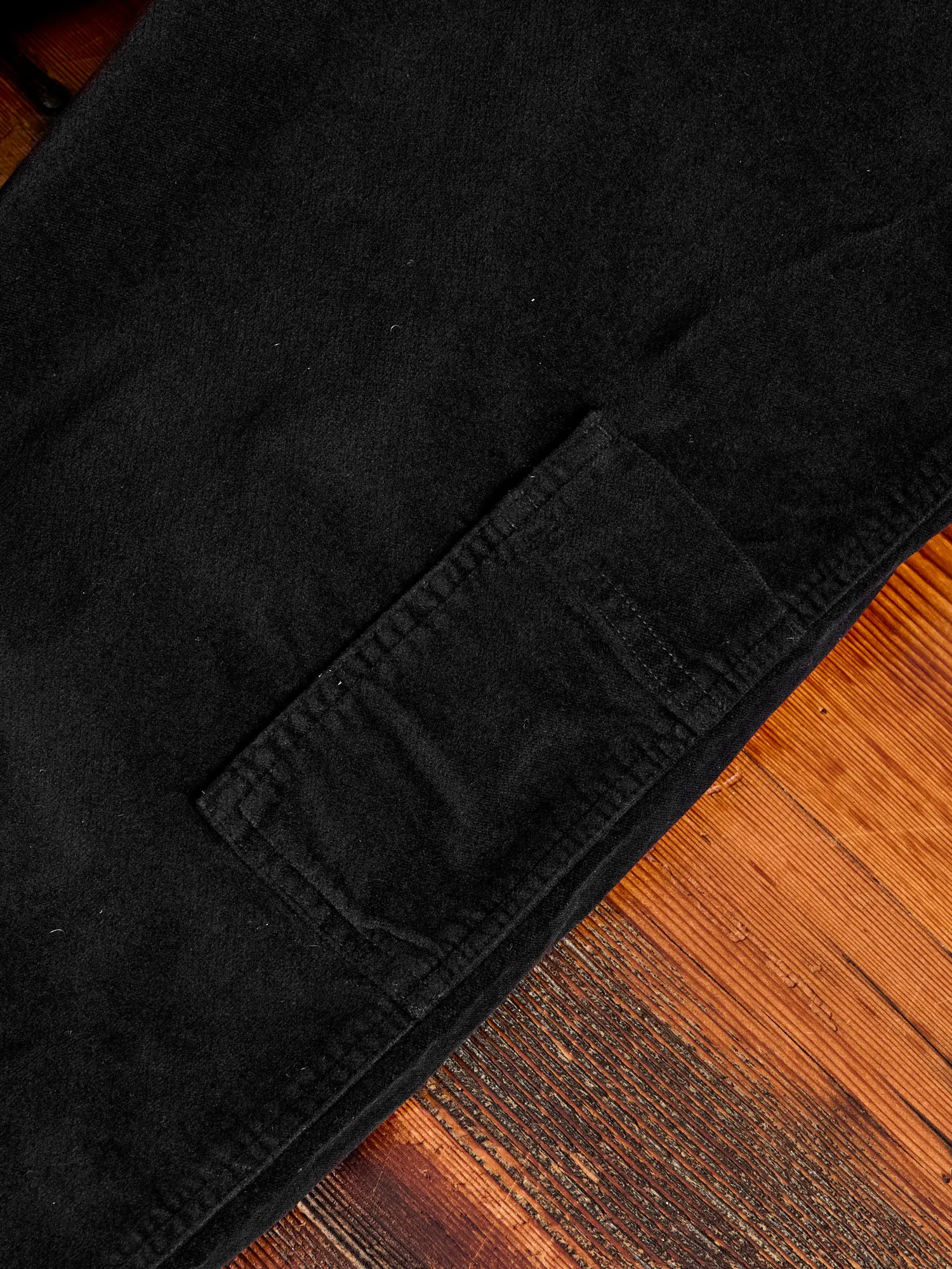 Aberlour Moleskin Pants in Ink Black