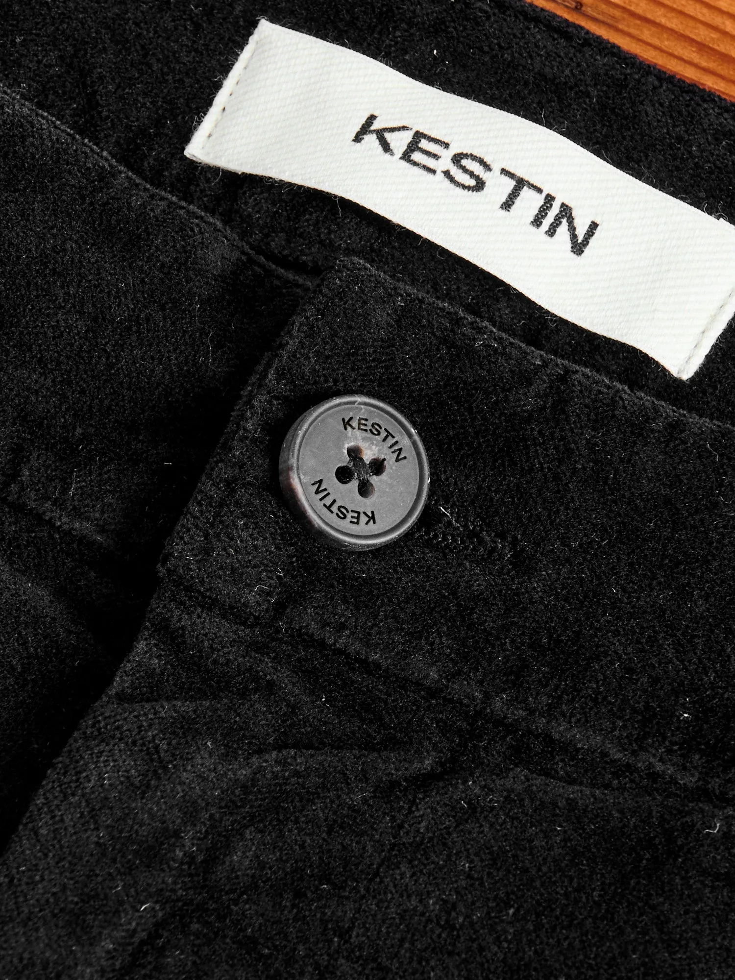 Aberlour Moleskin Pants in Ink Black
