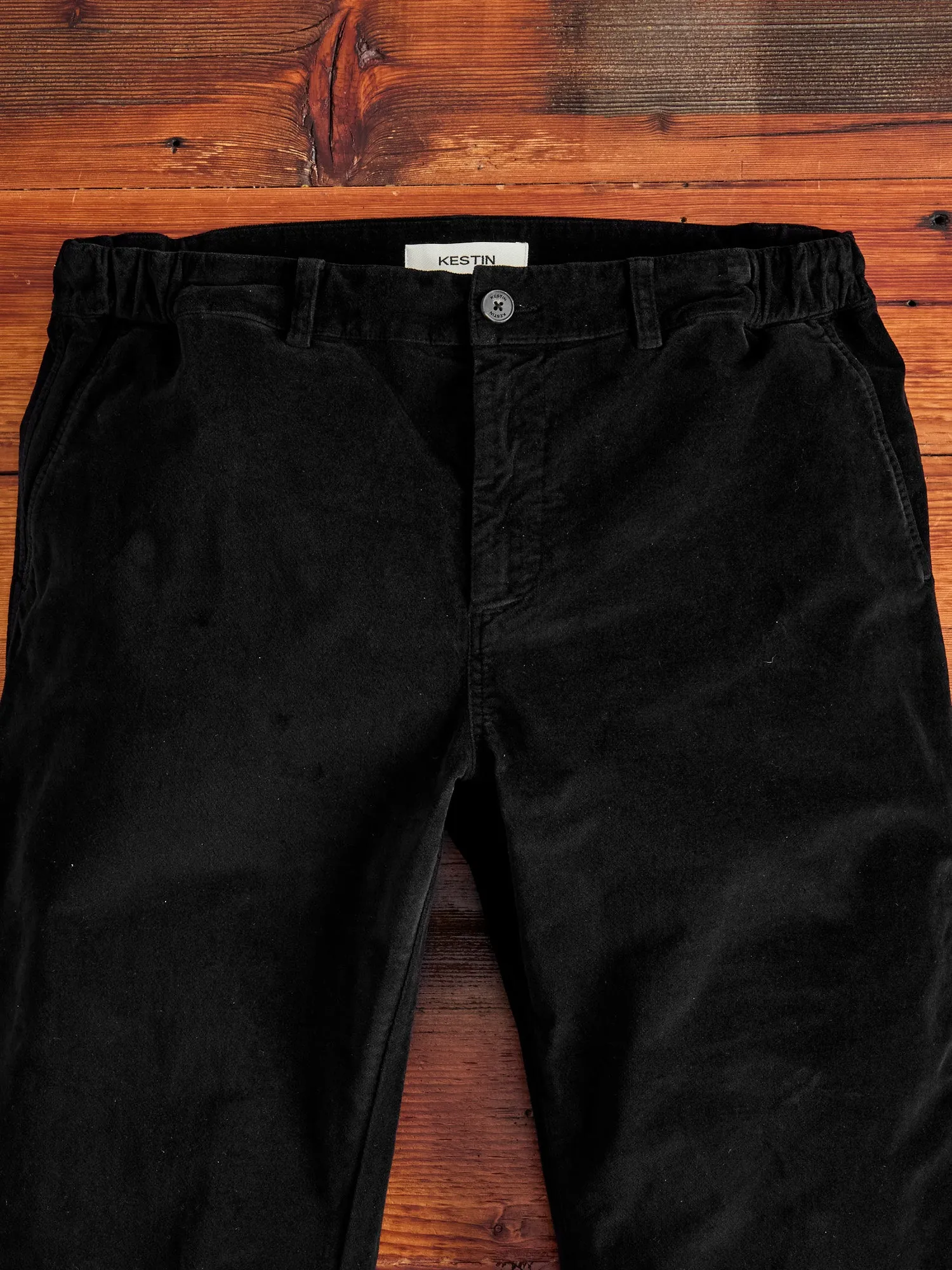 Aberlour Moleskin Pants in Ink Black