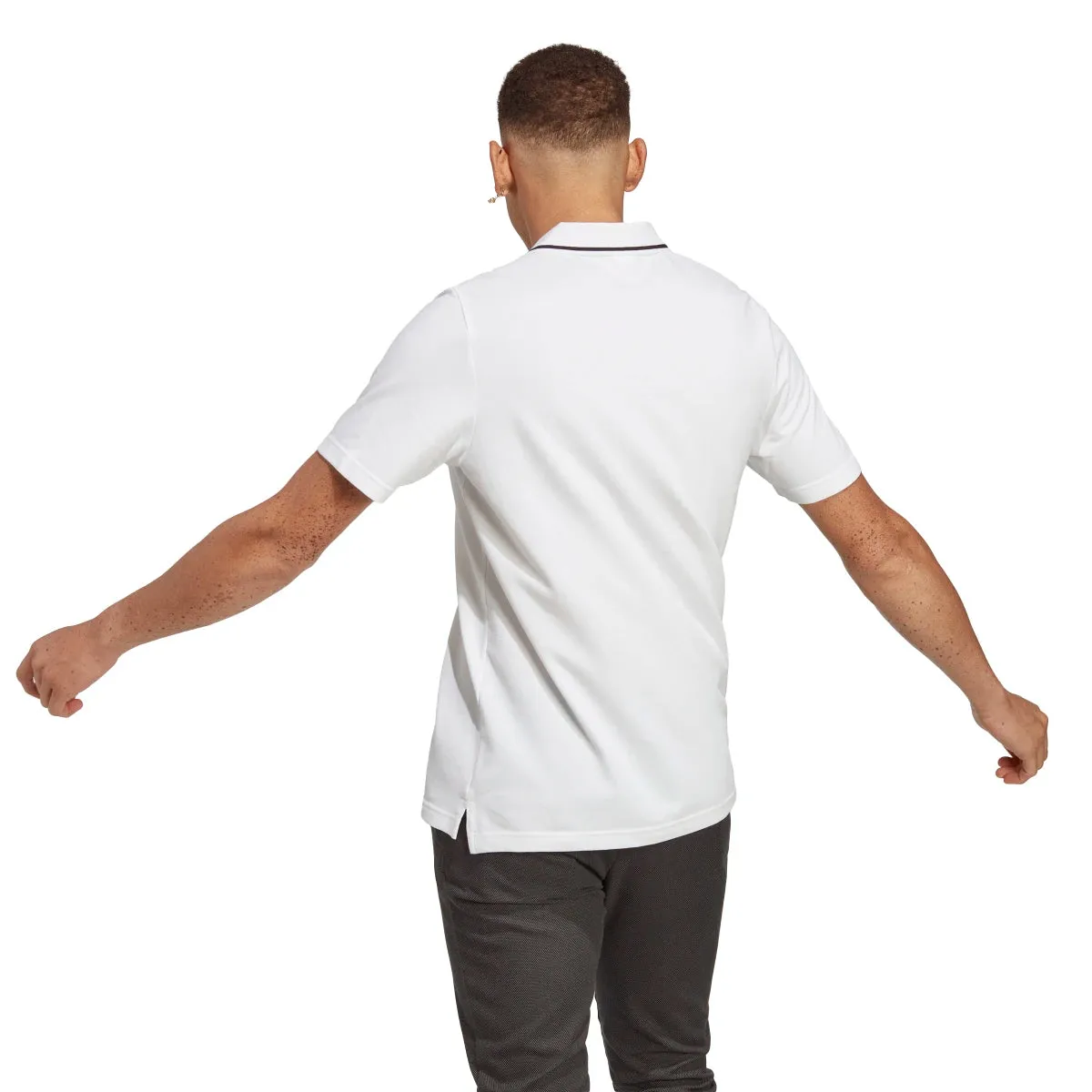 adidas Men's Essentials Piqué Small Logo Polo Shirt (Tall)