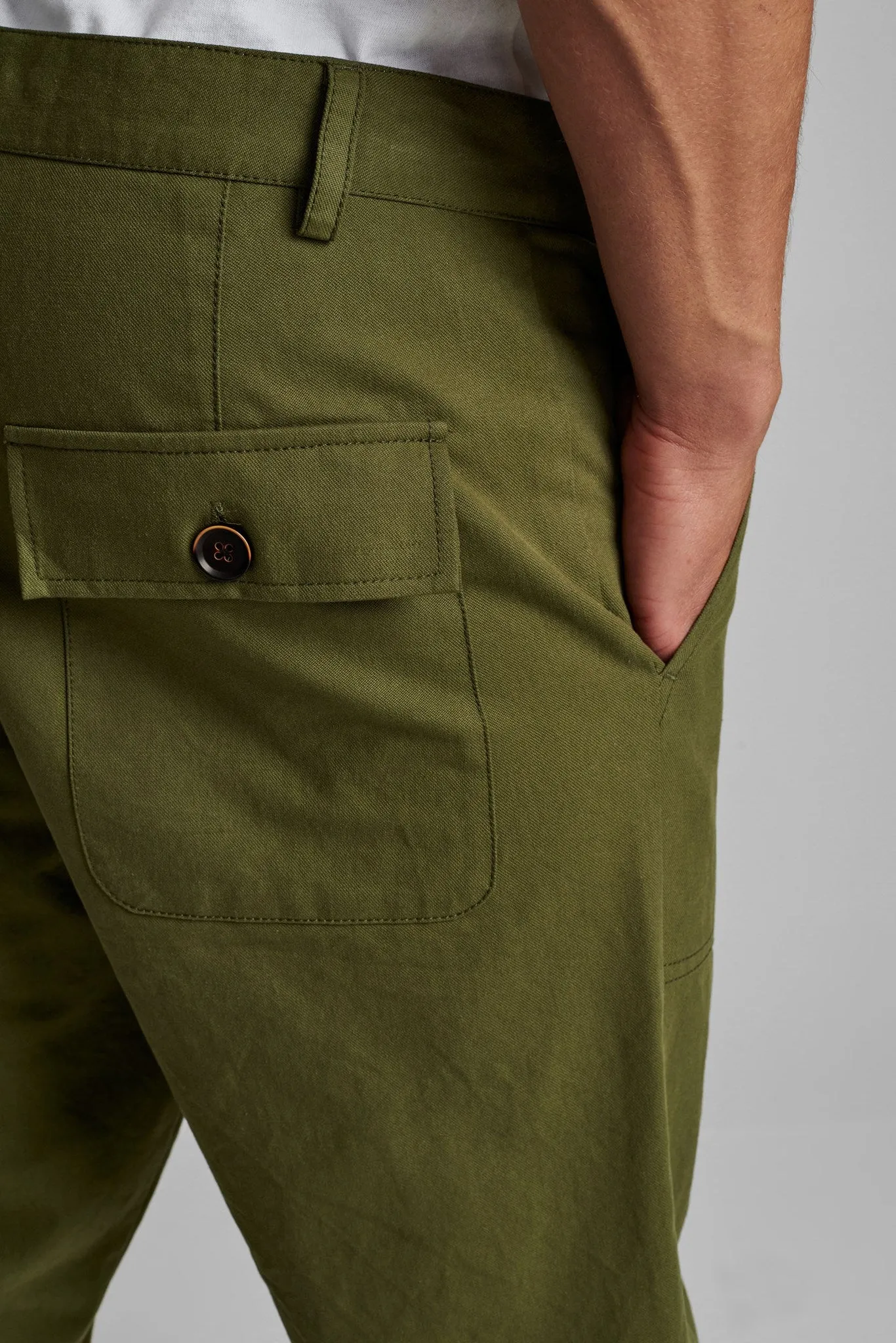 AKJOHN PANTS - Cypress
