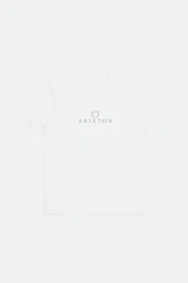 Alpha Thread S/S Standard Tee - White/White