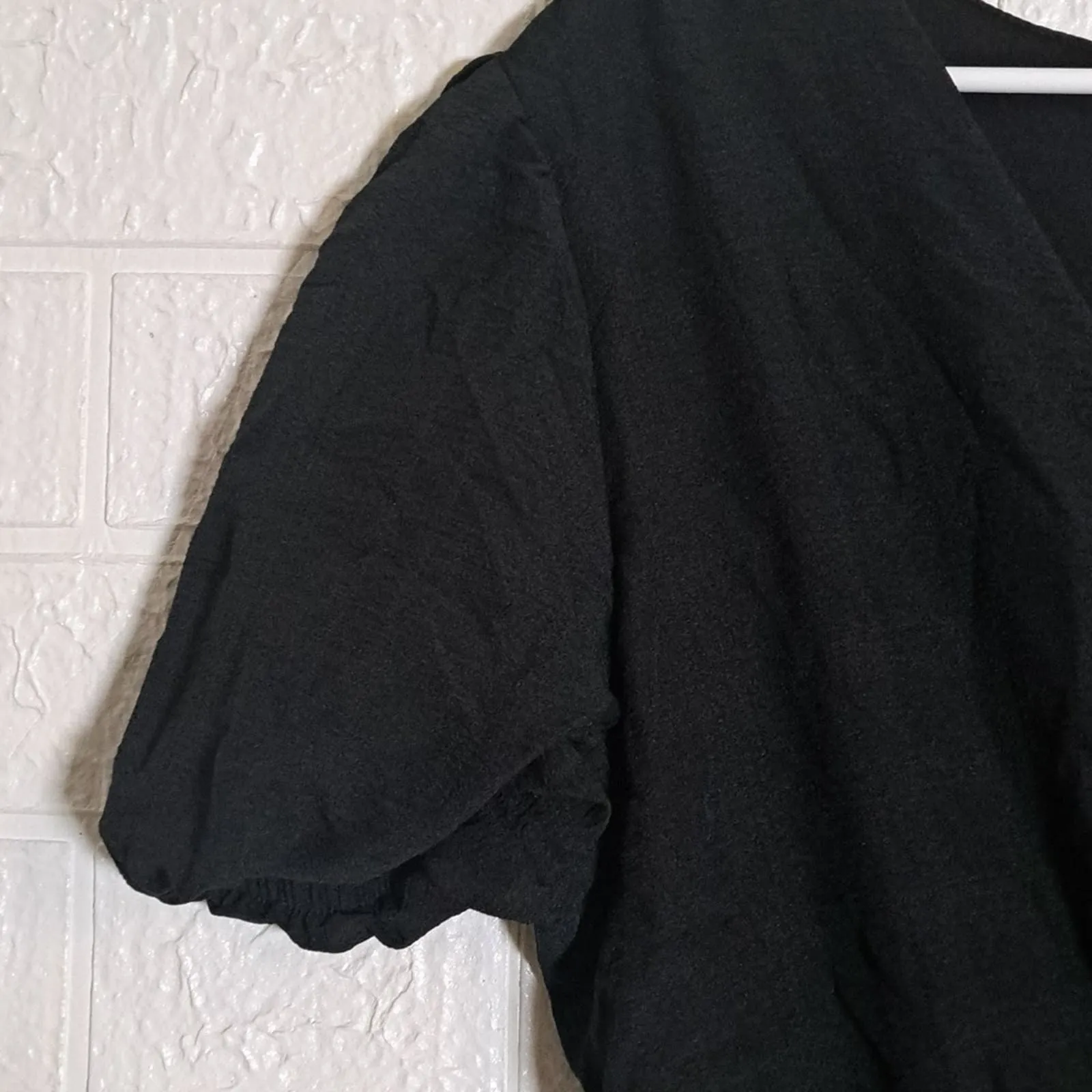 And Now This Textured Cutout Midi Dress in black