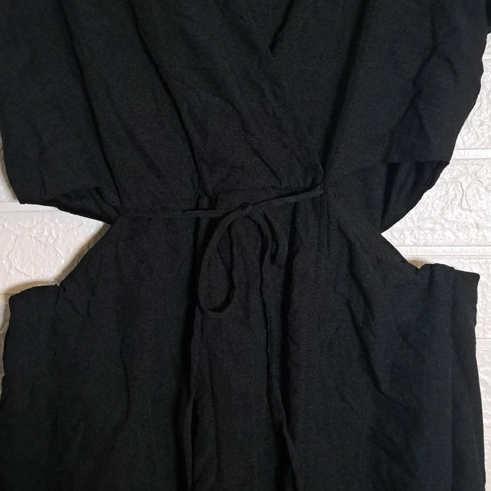 And Now This Textured Cutout Midi Dress in black