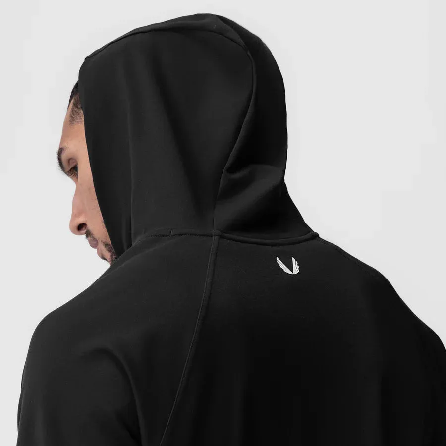 ASRV Performance Fleece Zip Hoodie - Black