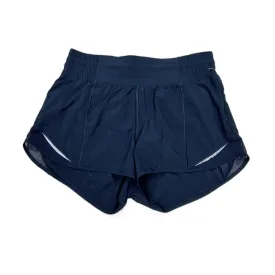 Athletic Shorts By Lululemon In Navy, Size: S