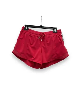 Athletic Shorts By Lululemon In Pink, Size: M