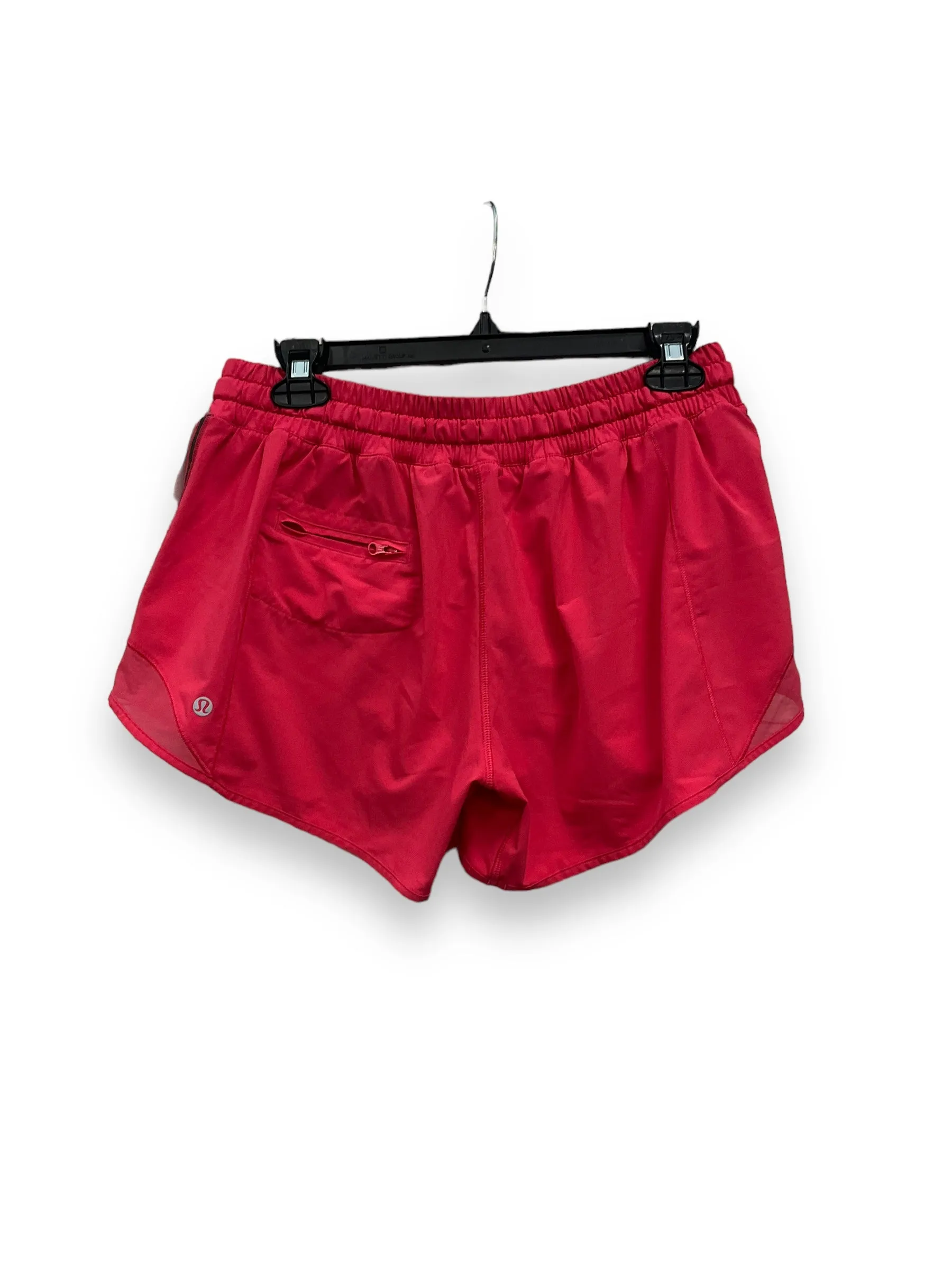 Athletic Shorts By Lululemon In Pink, Size: M