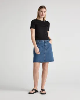 Audry Mini Skirt - Medium Stone