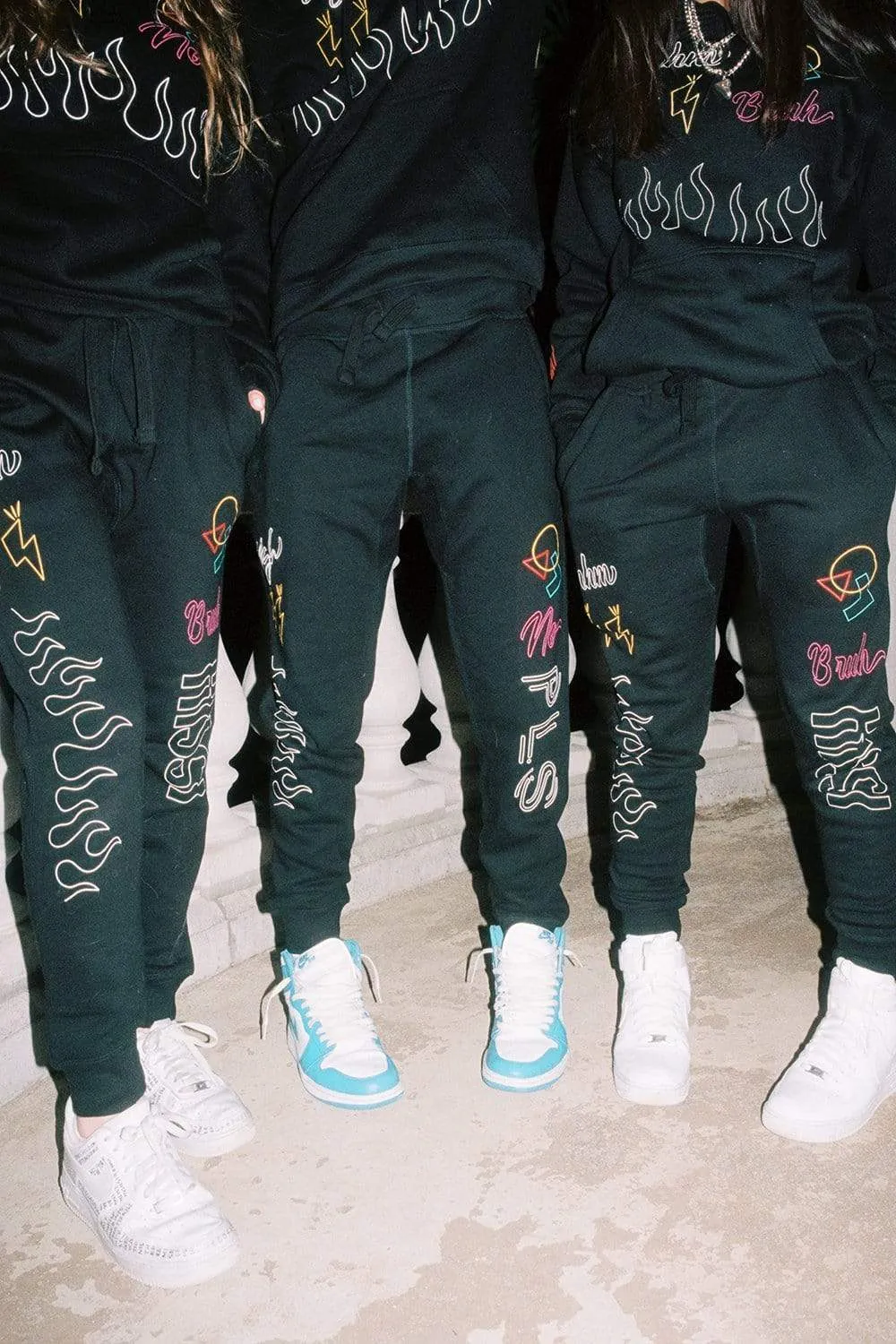 Avani 'Kissi' Black Joggers