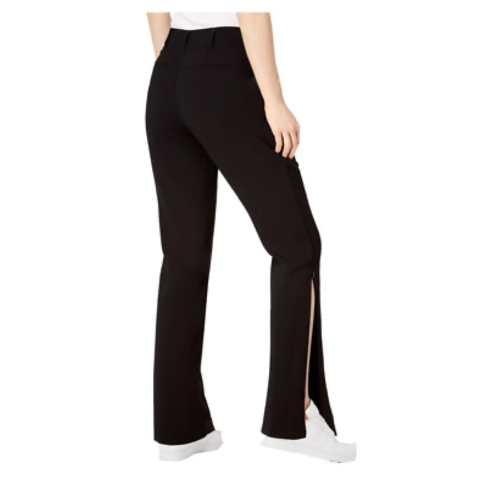 Bar III Side Zip Dress Pants Black