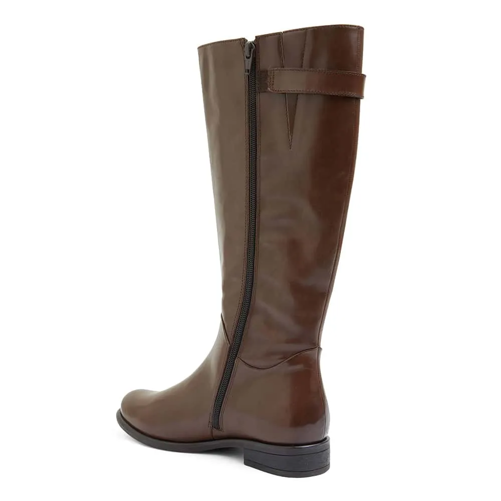 Baxter Boot in Brown Leather