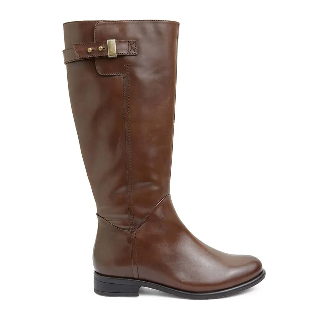 Baxter Boot in Brown Leather