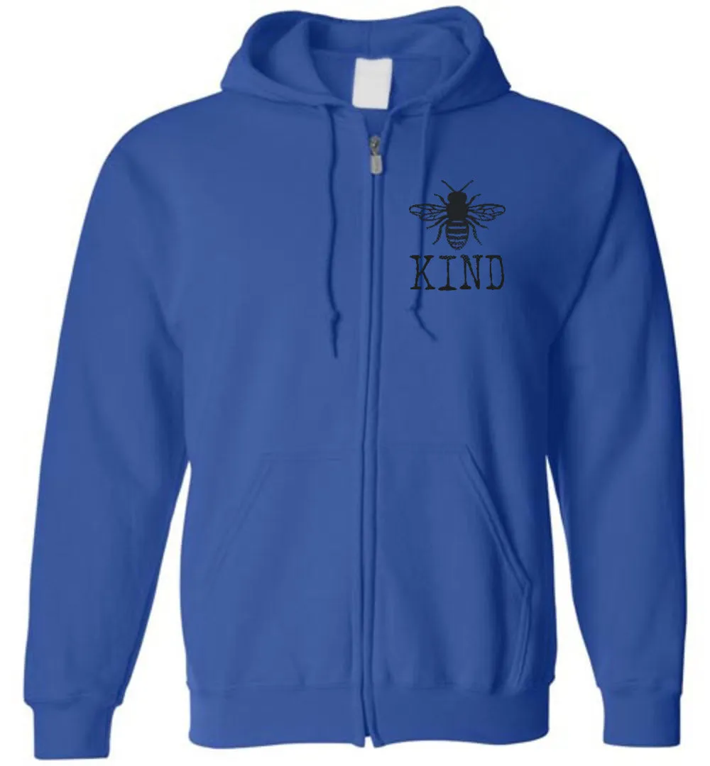 Bee Kind - Zip Hoodie