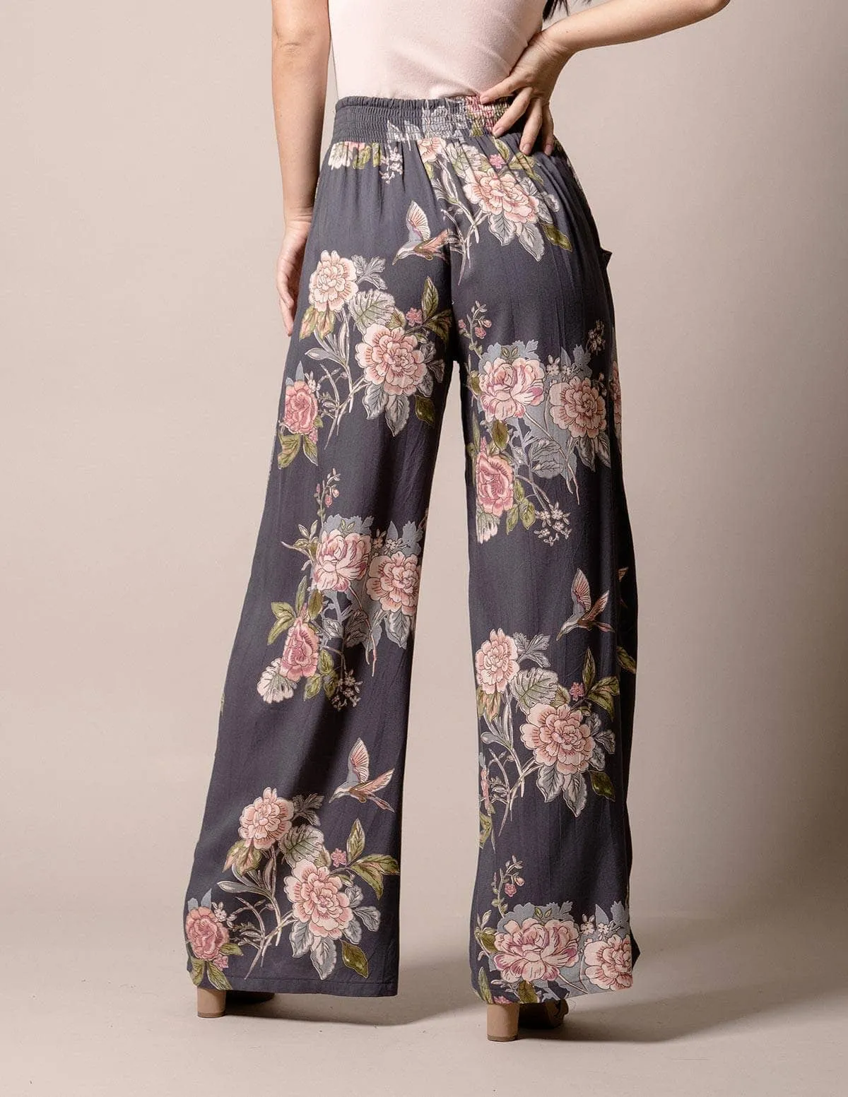 Bella Rose Pocket Pants