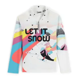 Big Girls Surface Half Zip  - White (2022)