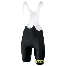 Bioracer Team 2.0 Womens Cycling Bibshorts (Black/Fluo Yellow)