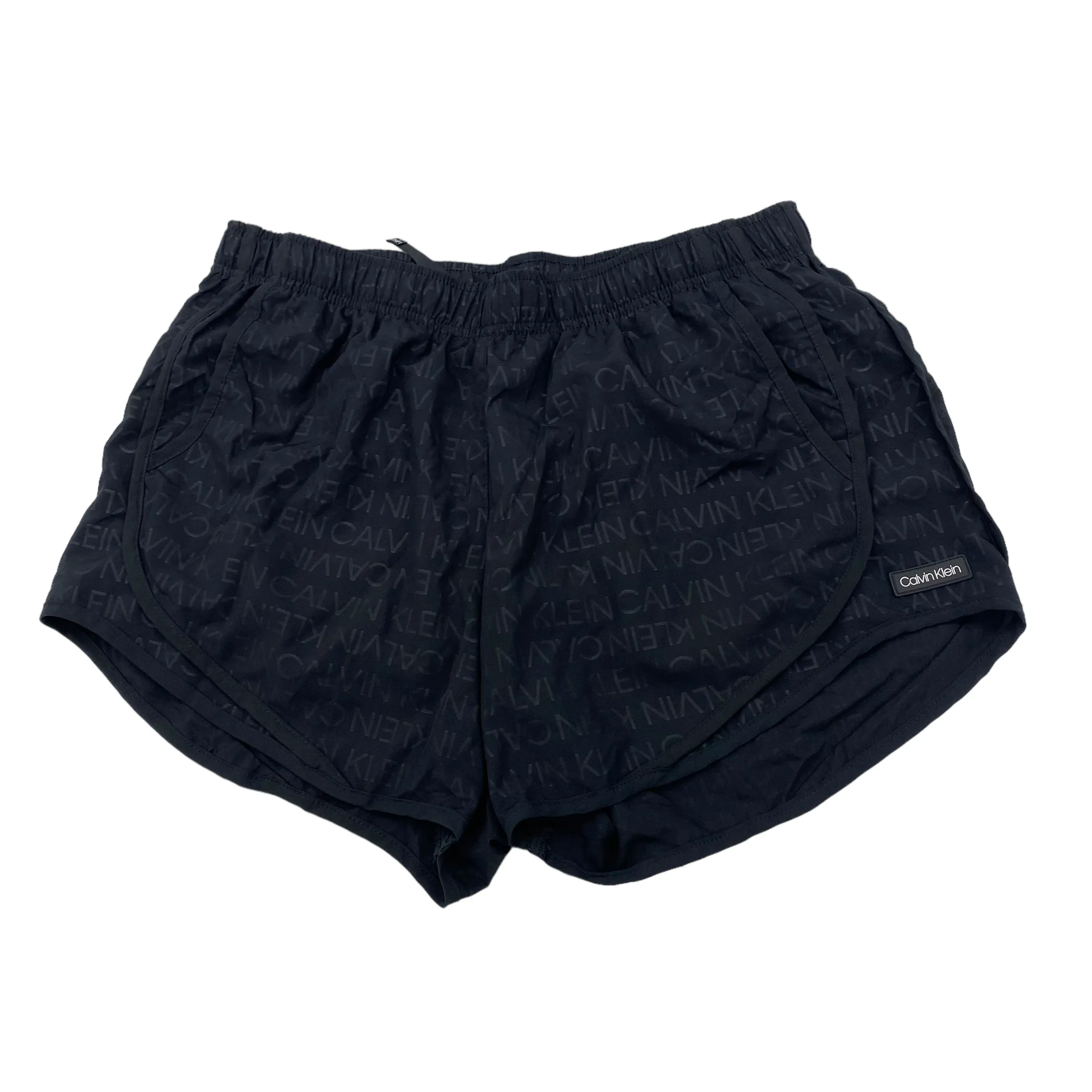 BLACK ATHLETIC SHORTS by CALVIN KLEIN Size:M