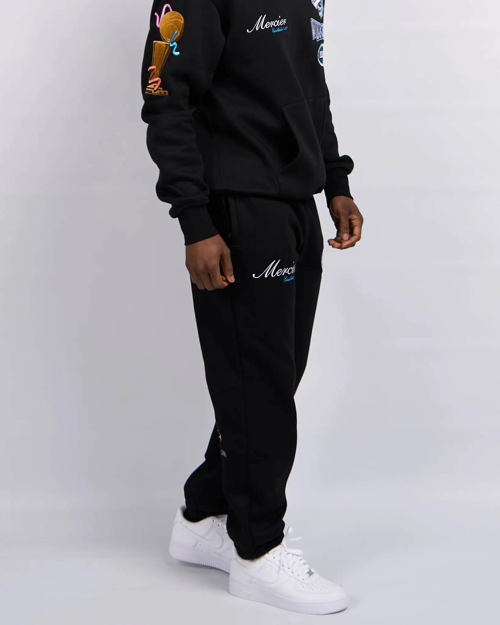 Black Mercier Rodman Joggers