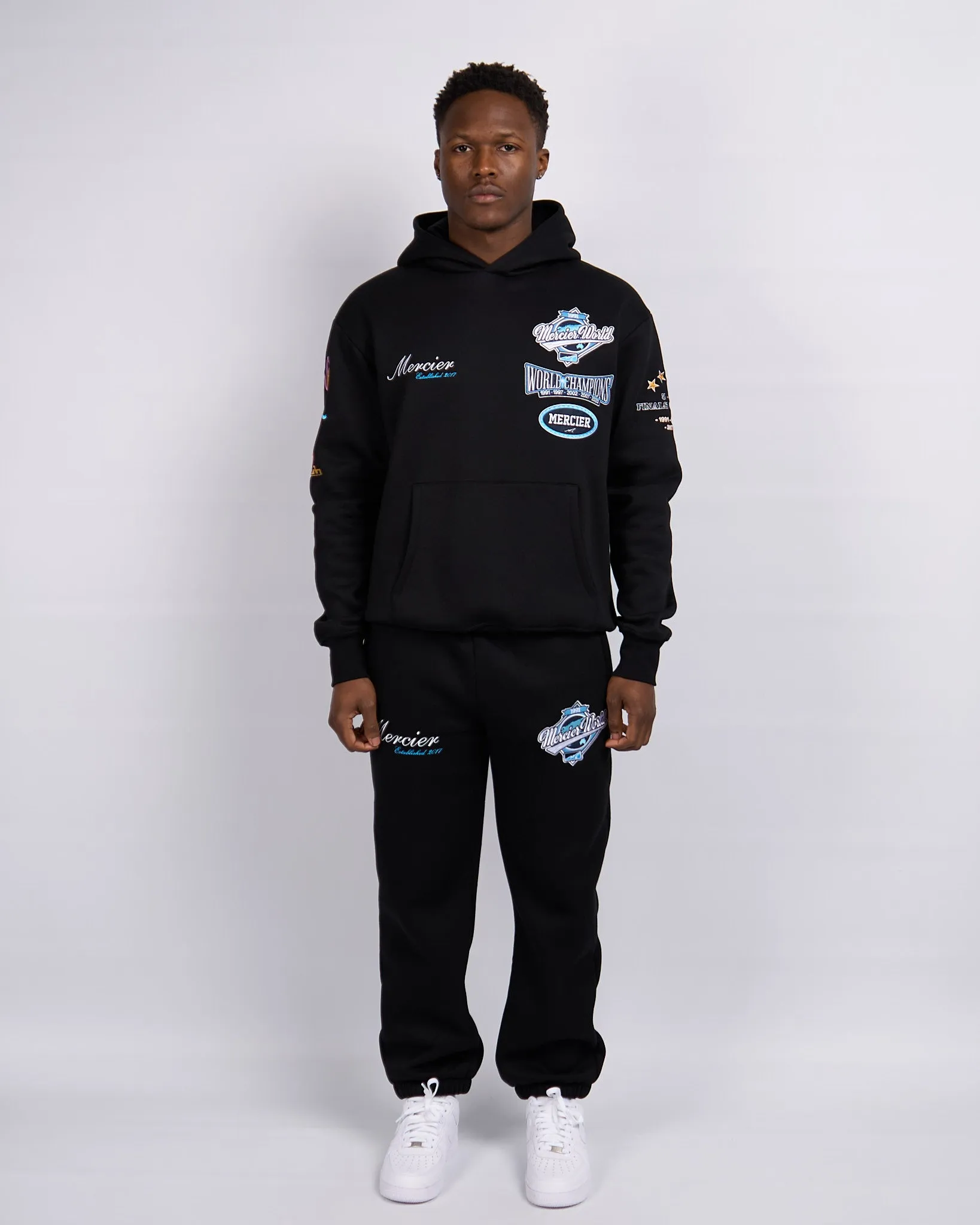 Black Mercier Rodman Joggers