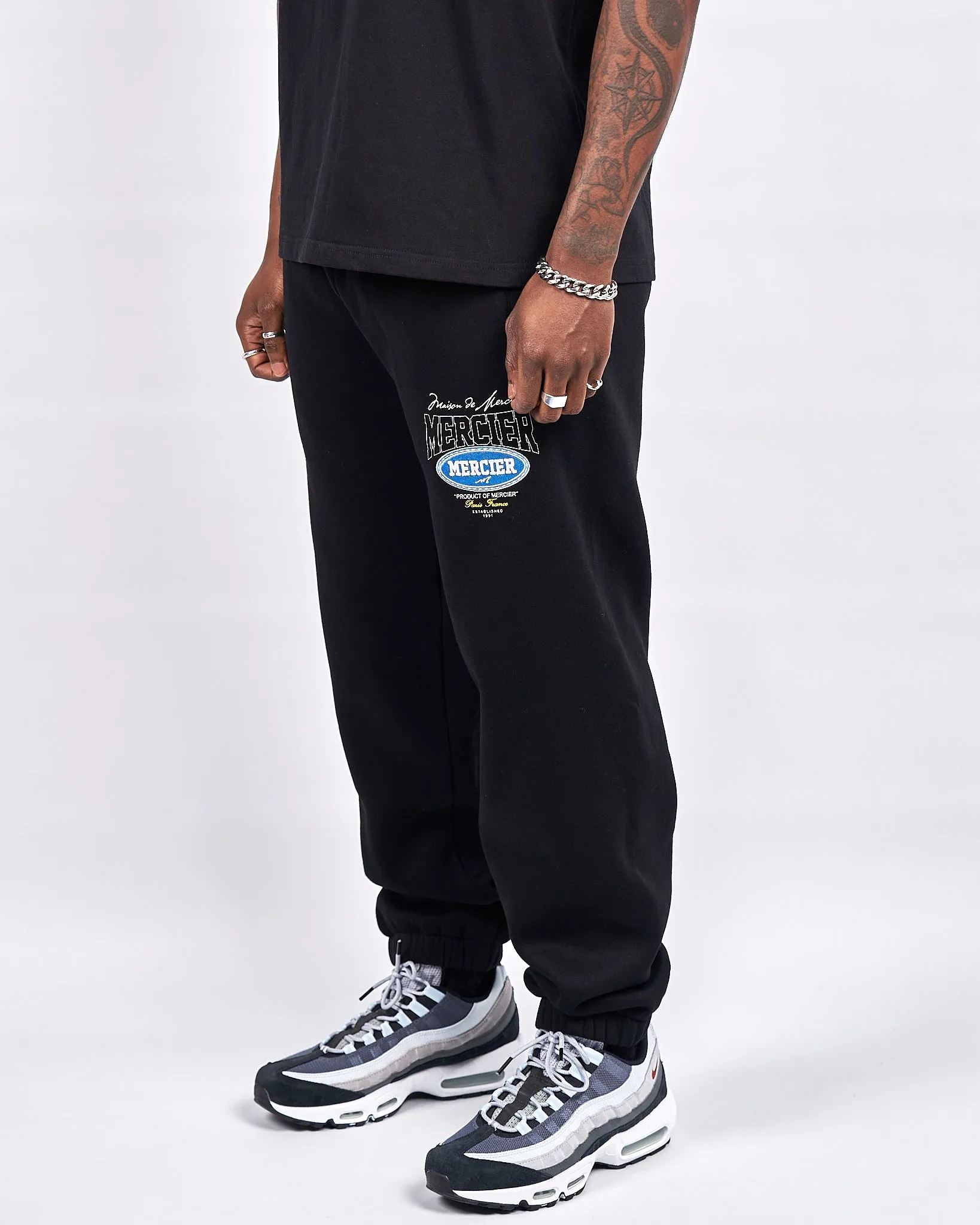 Black Multi Tour Joggers