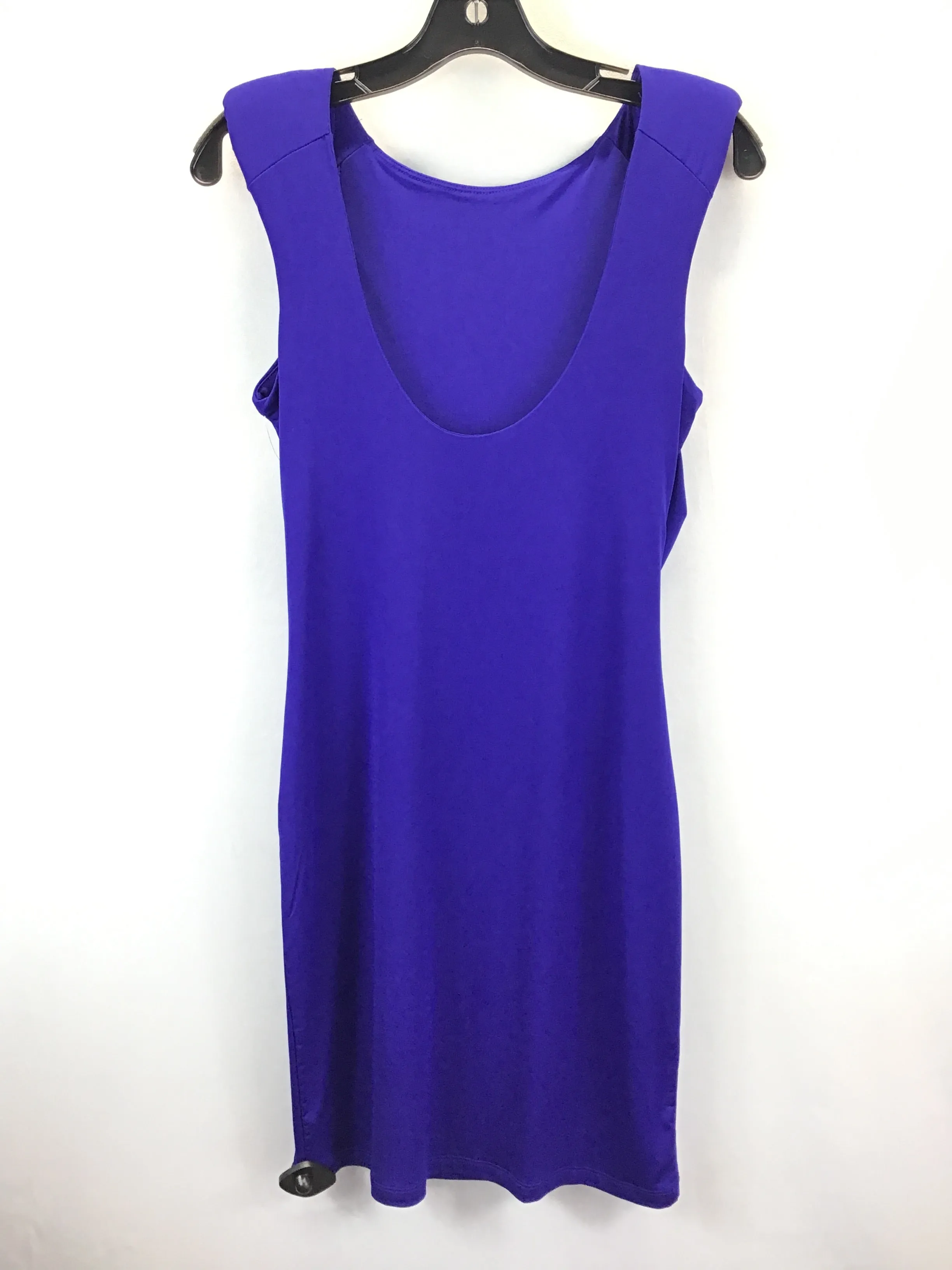 Blue Dress Casual Midi Allen B, Size Xs