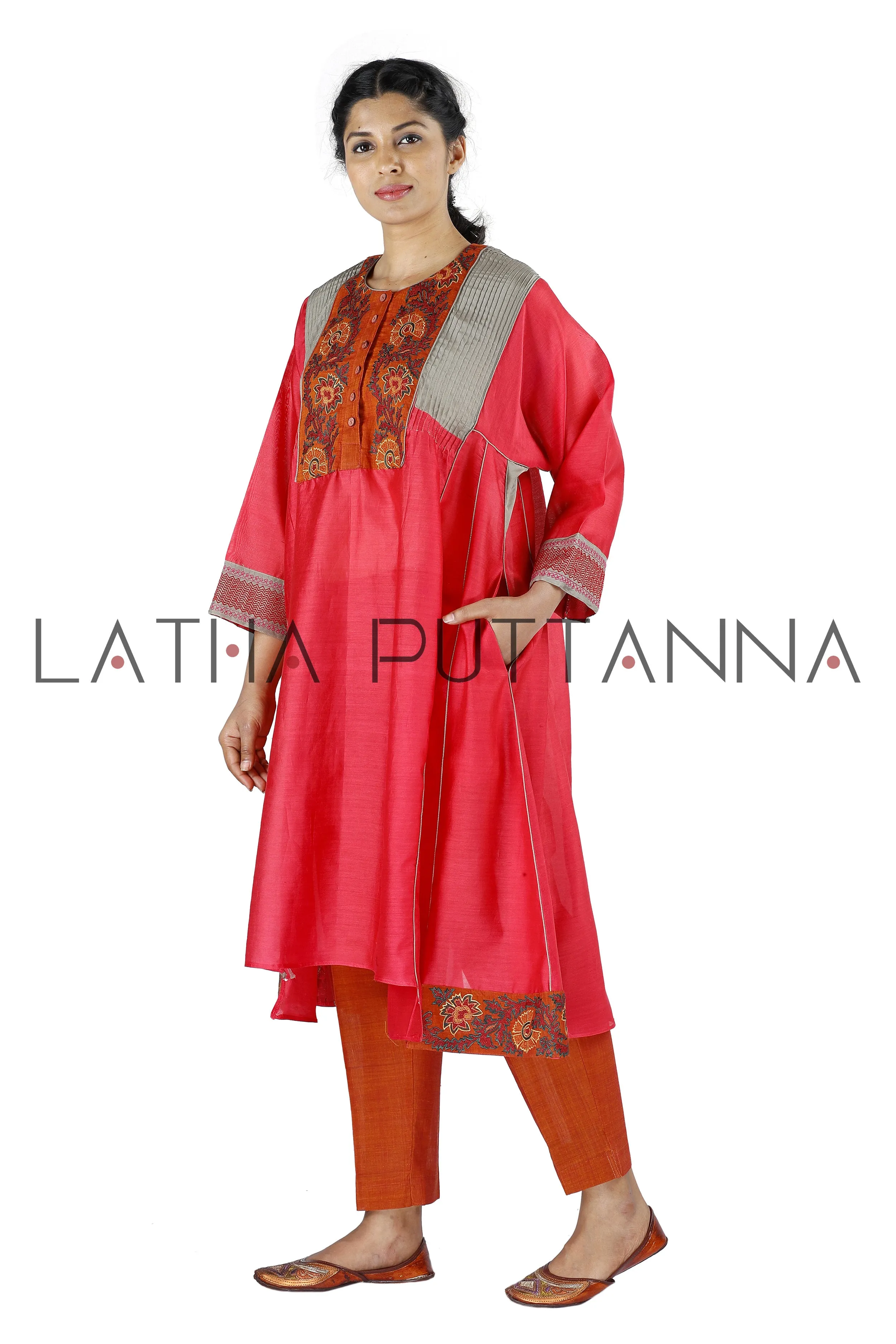 Bright Pink Salwar