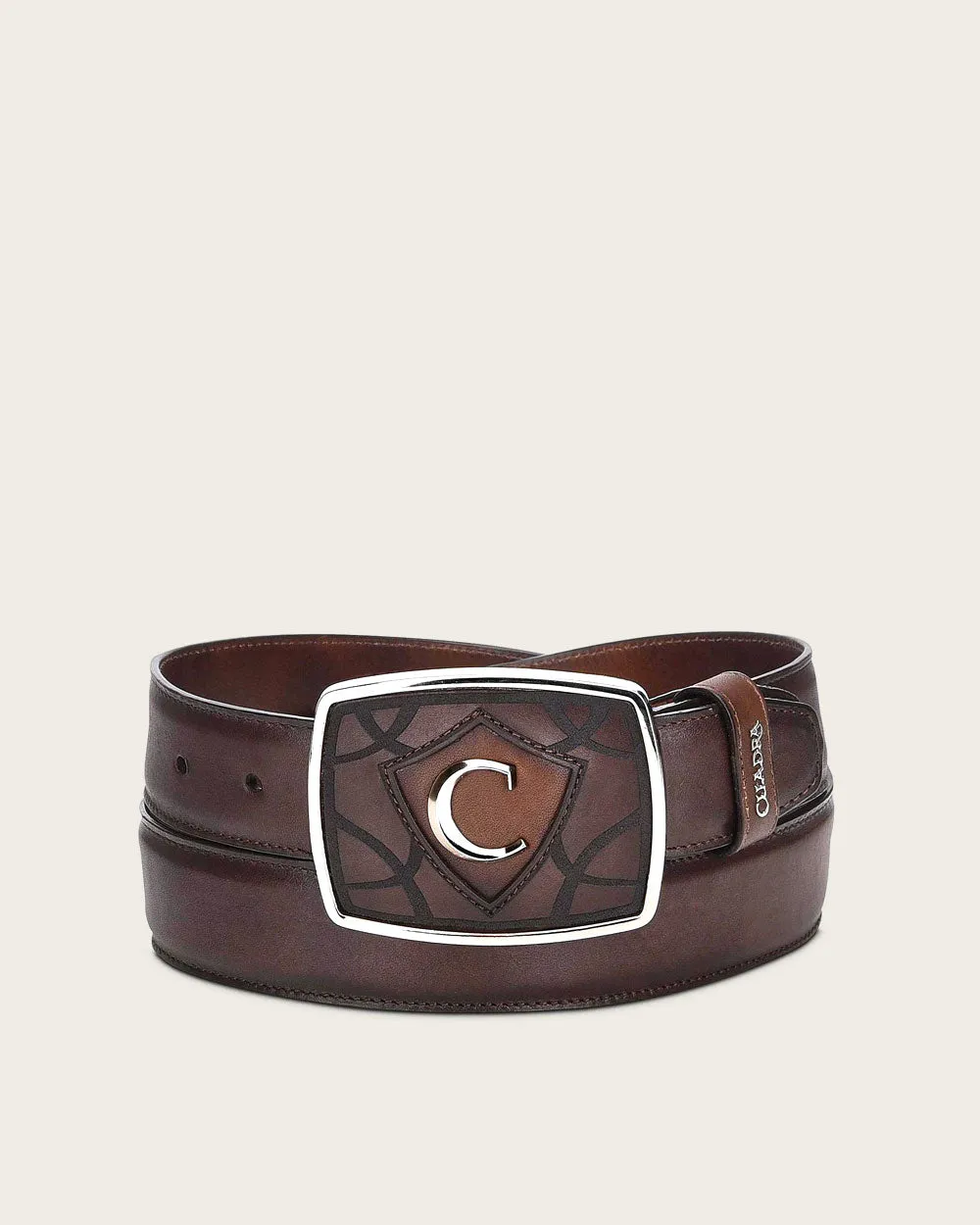 Brown western bovine Belt