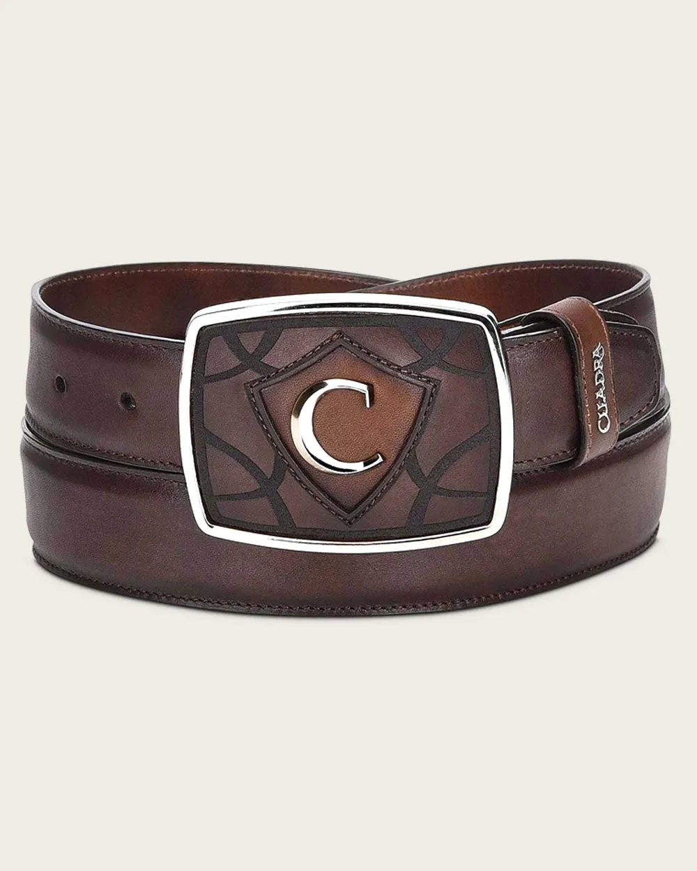 Brown western bovine Belt