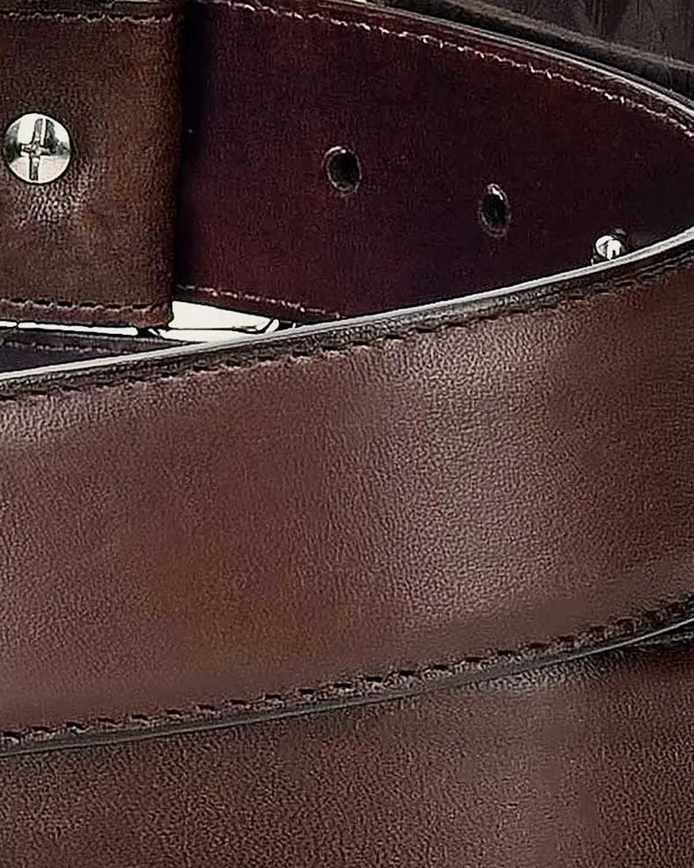 Brown western bovine Belt