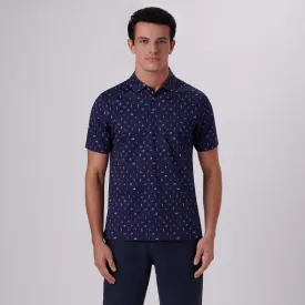 Bugatchi - Victor - Polo manches courtes carts et golfeurs OOOHCOTTON©