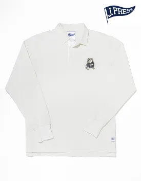 BULLDOG RUGBY SHIRT - WHITE