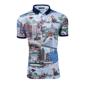 Cadillac Men's Where The Wolves Are Polo
