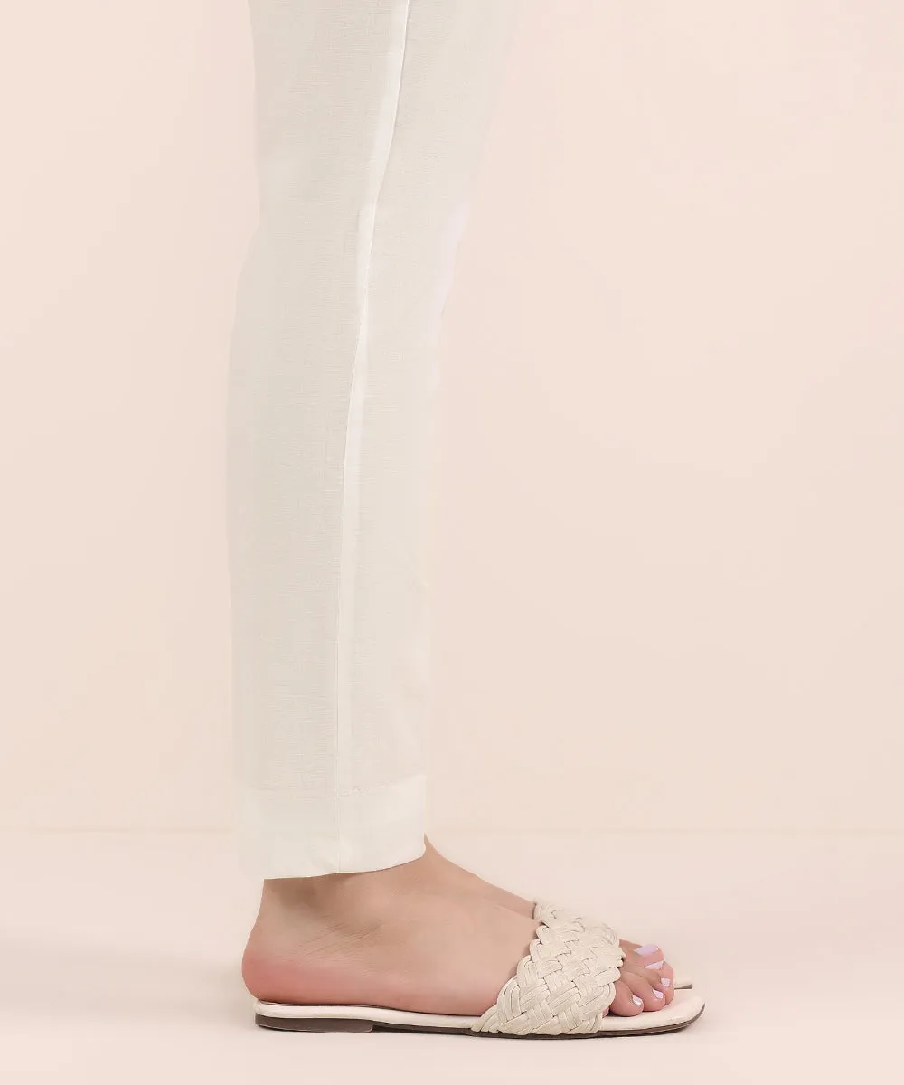 Cambric Cigarette Pants