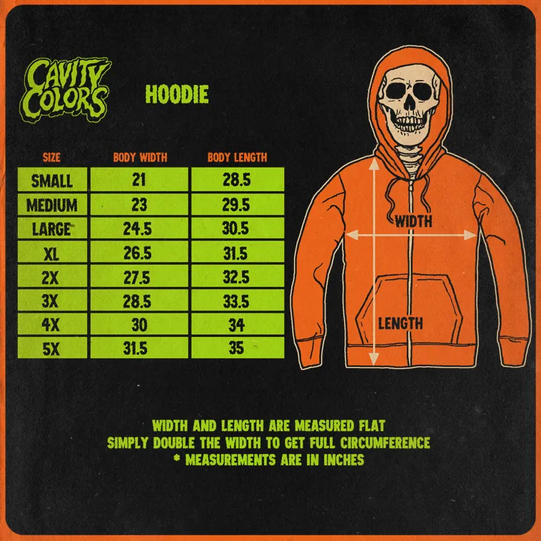 CARRIE: THEY'RE ALL GONNA LAUGH AT YOU - ZIP UP HOODIE