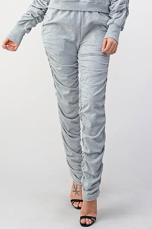 Chel's Stacked Detail Joggers