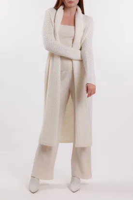 CHEVRON STITCH COAT
