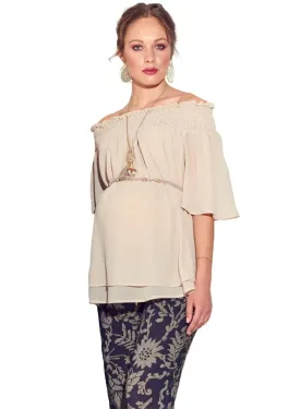 Chiffon Top with Belt
