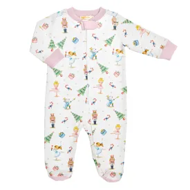 Clara and the Nutcracker Zip-Up Footie