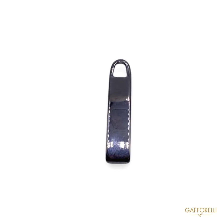Classic Gunmetal Zip Puller V56 - Gafforelli Srl