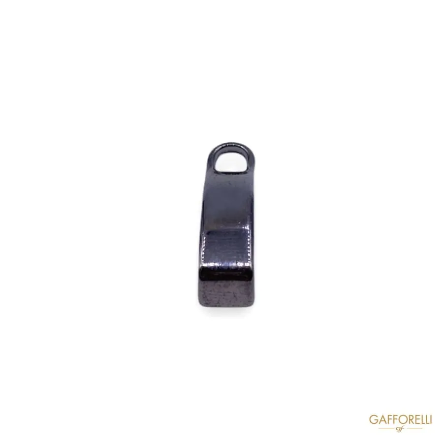 Classic Gunmetal Zip Puller V57 - Gafforelli Srl