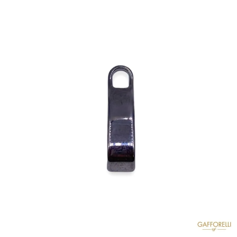 Classic Gunmetal Zip Puller V57 - Gafforelli Srl